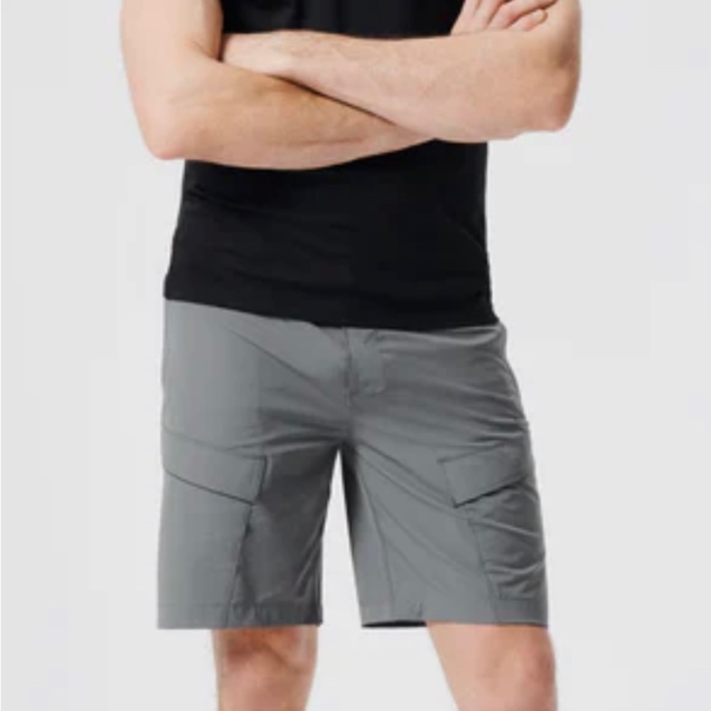 Mack Weldon Men’s Aqua Terra Durable Ripstop Nylon Shorts Size Large